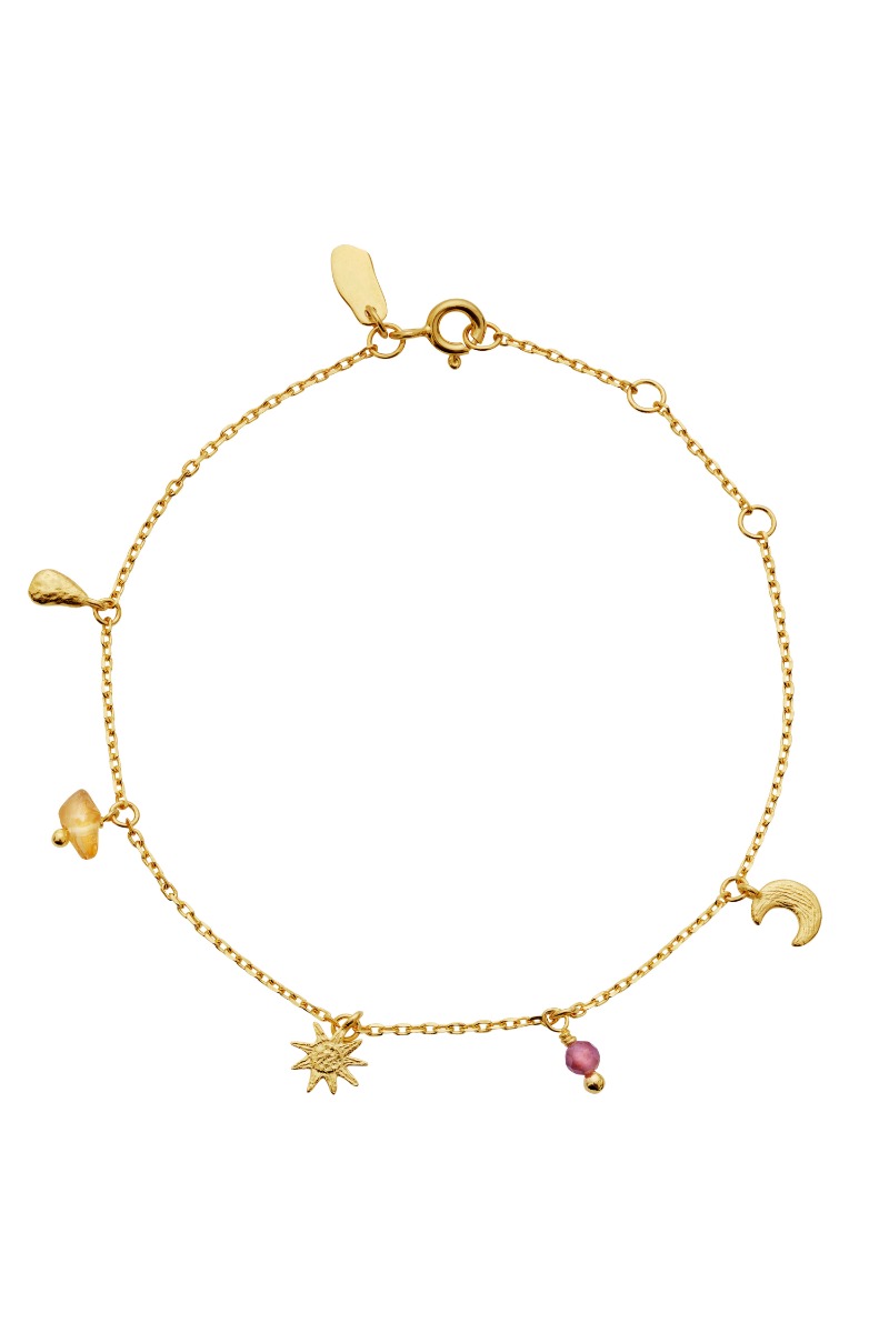 Armbånd   Addison Bracelet   Guld fra Maanesten