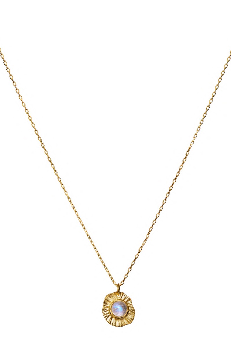 Halskæde   Astra Necklace   Guld fra Maanesten