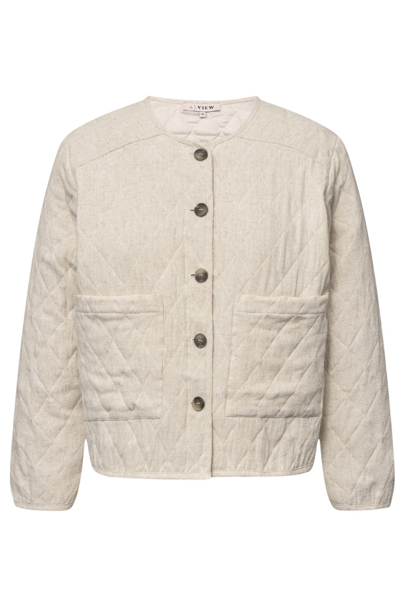 A View   Jakke   Kammy Jacket   Sand fra A-view