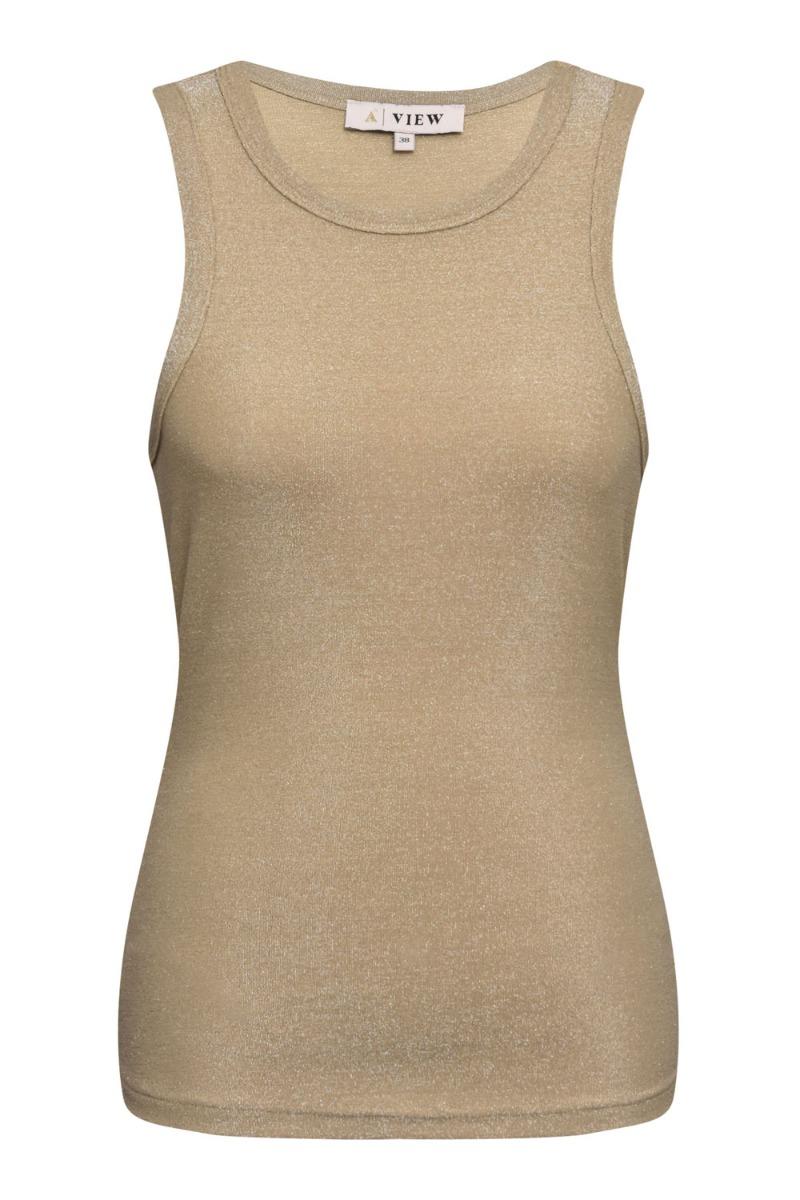 A View   Top   Eva Tank Top   Light Yellow fra A-view