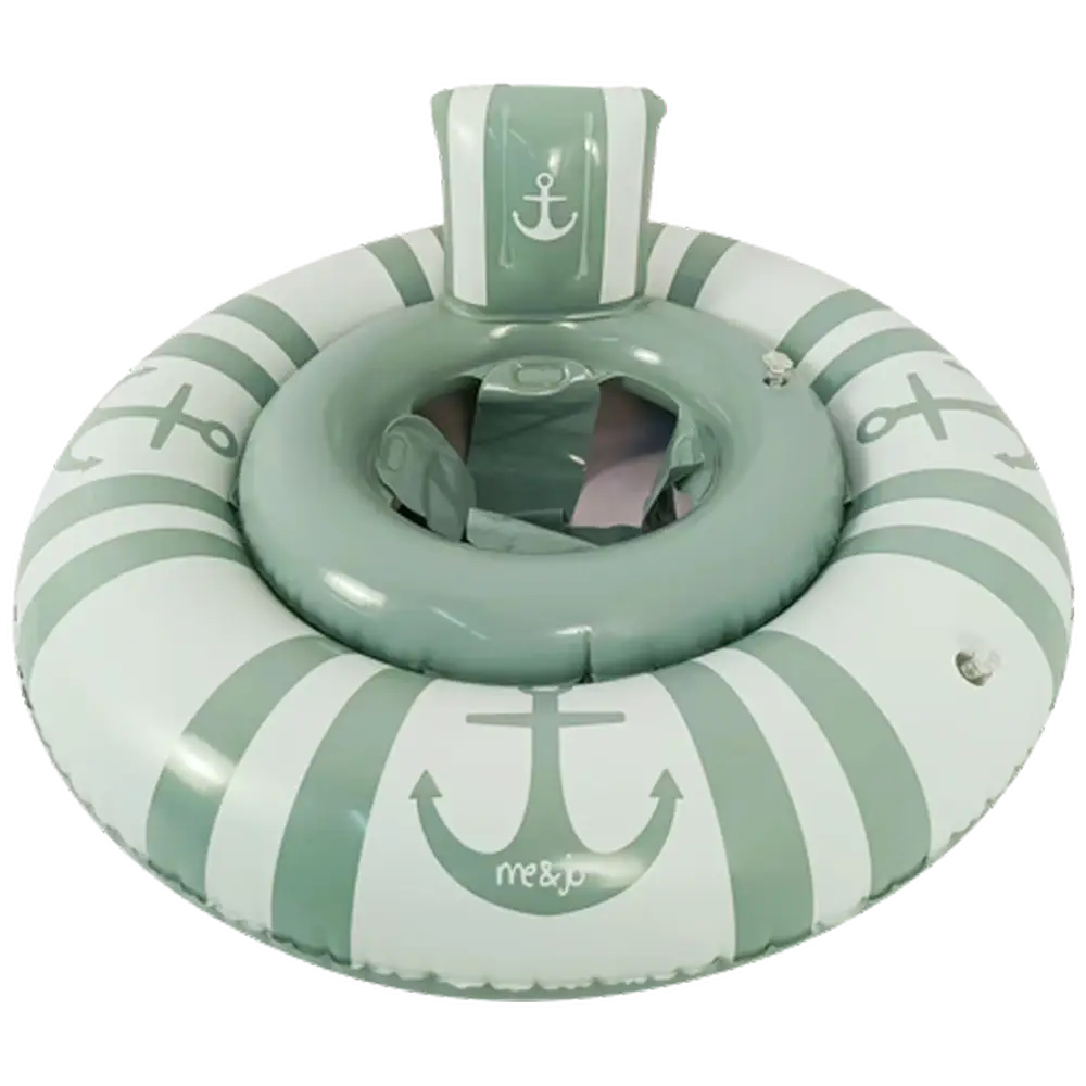 Baby Badering I Grøn, 65 Cm   Baby Swim Seat In Green fra Me&jo