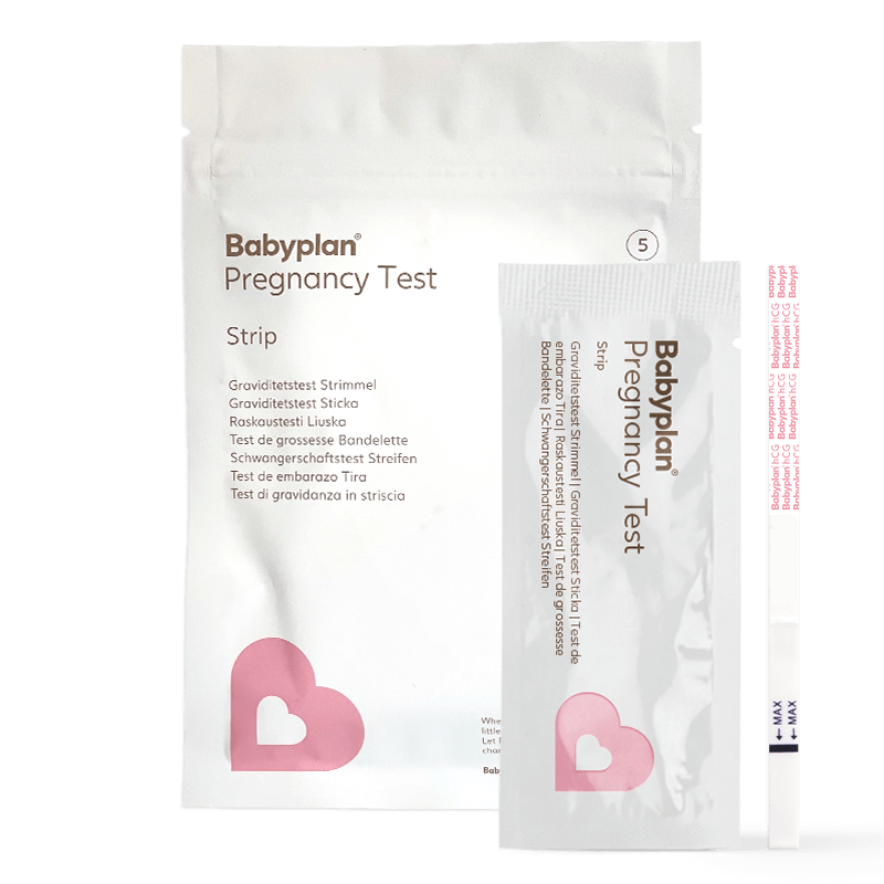 Graviditetstest Strimmel fra Babyplan