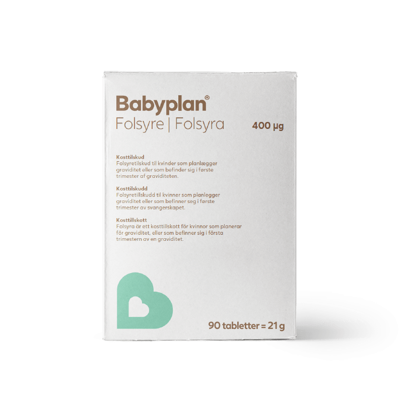Folsyre fra Babyplan