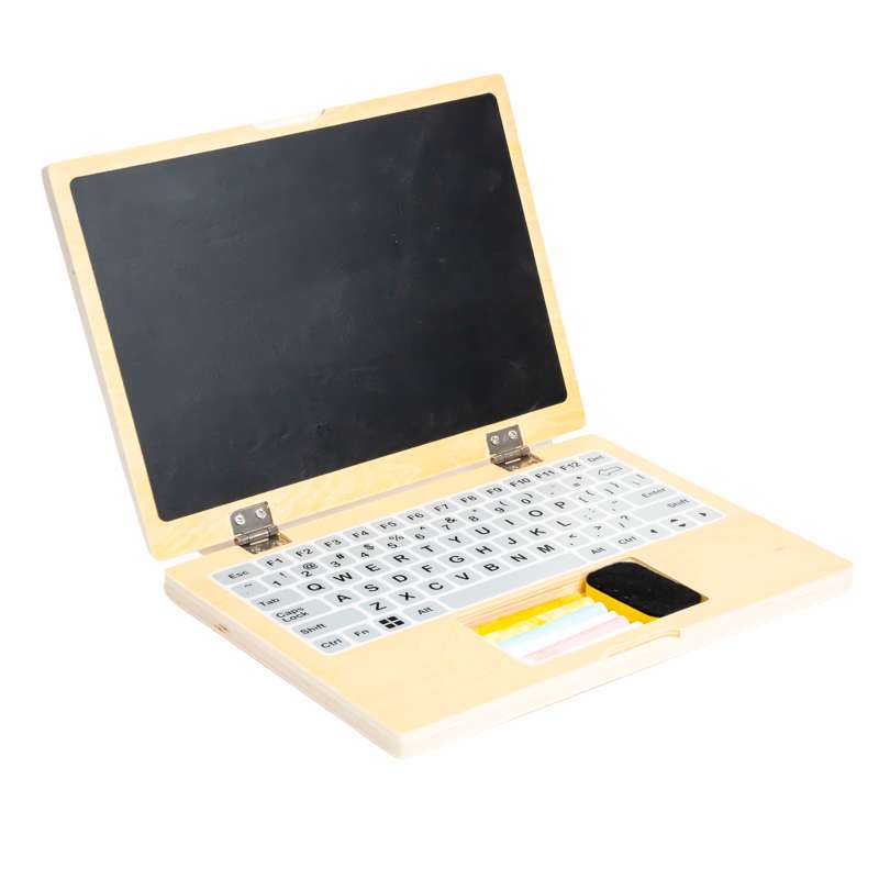 Legetøjscomputer   Laptop (træ) fra Kid'oh