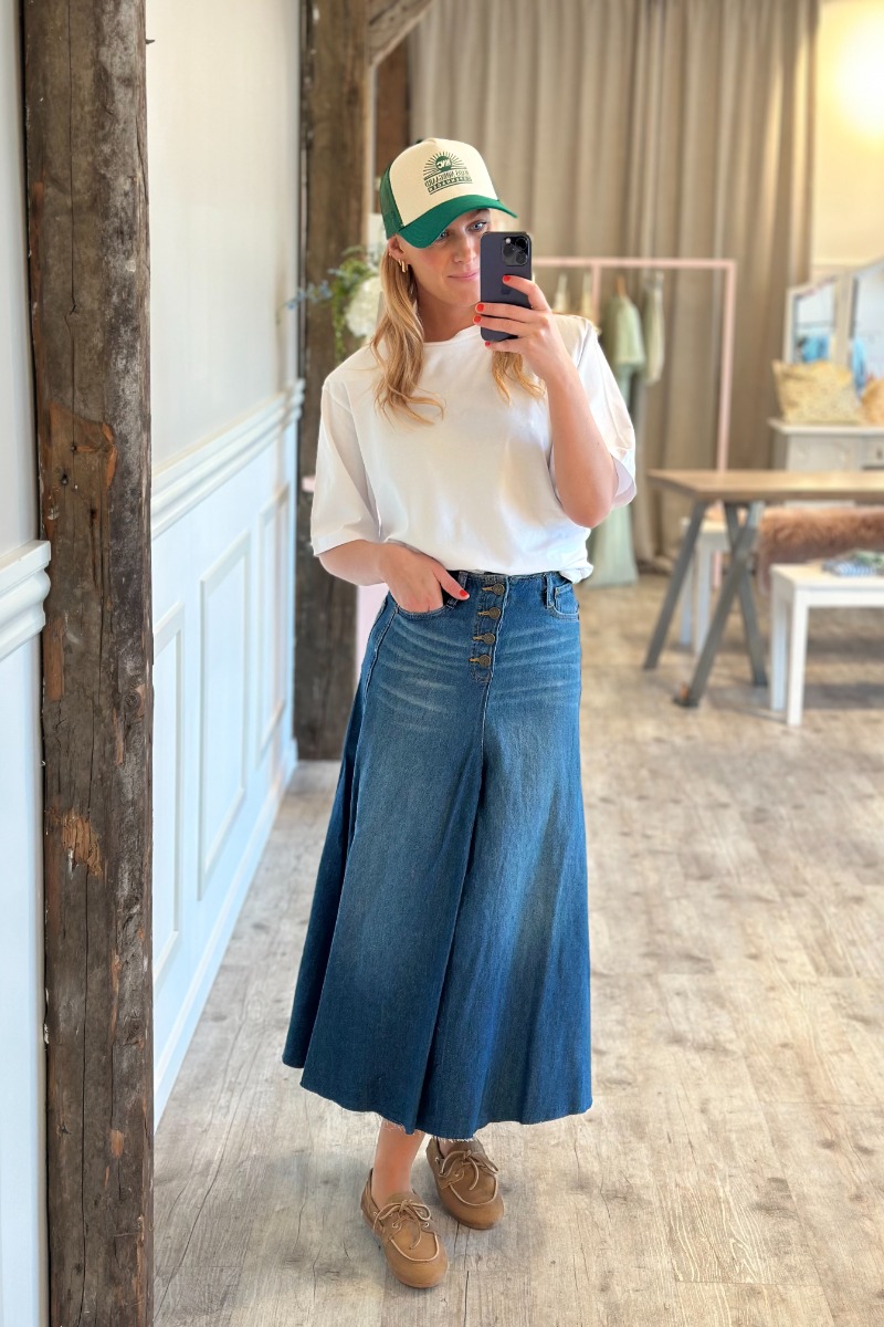 Nederdel   Osla Sk   Vintage Wash fra Sisters Point