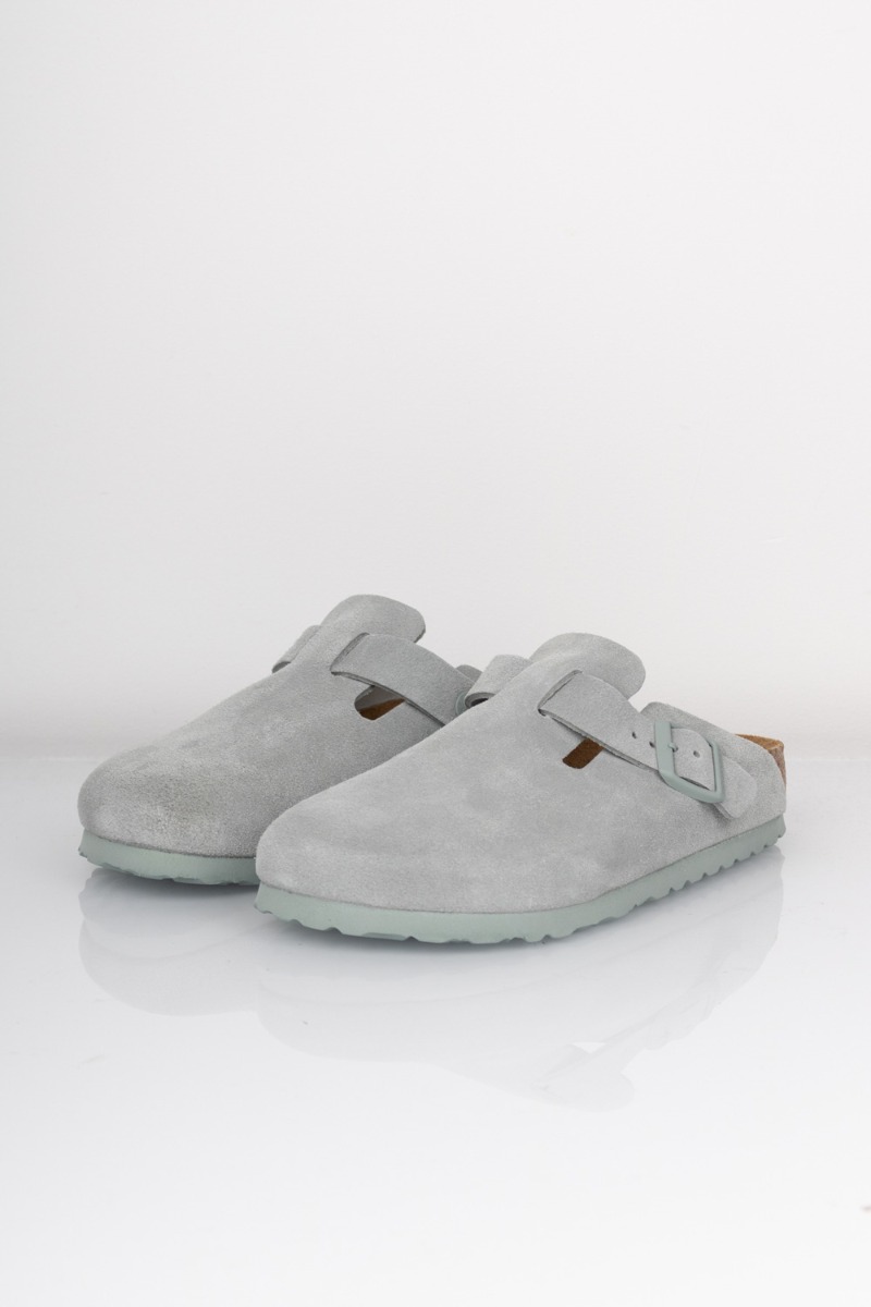 Sandal   Boston Leve   Pure Sage fra Birkenstock