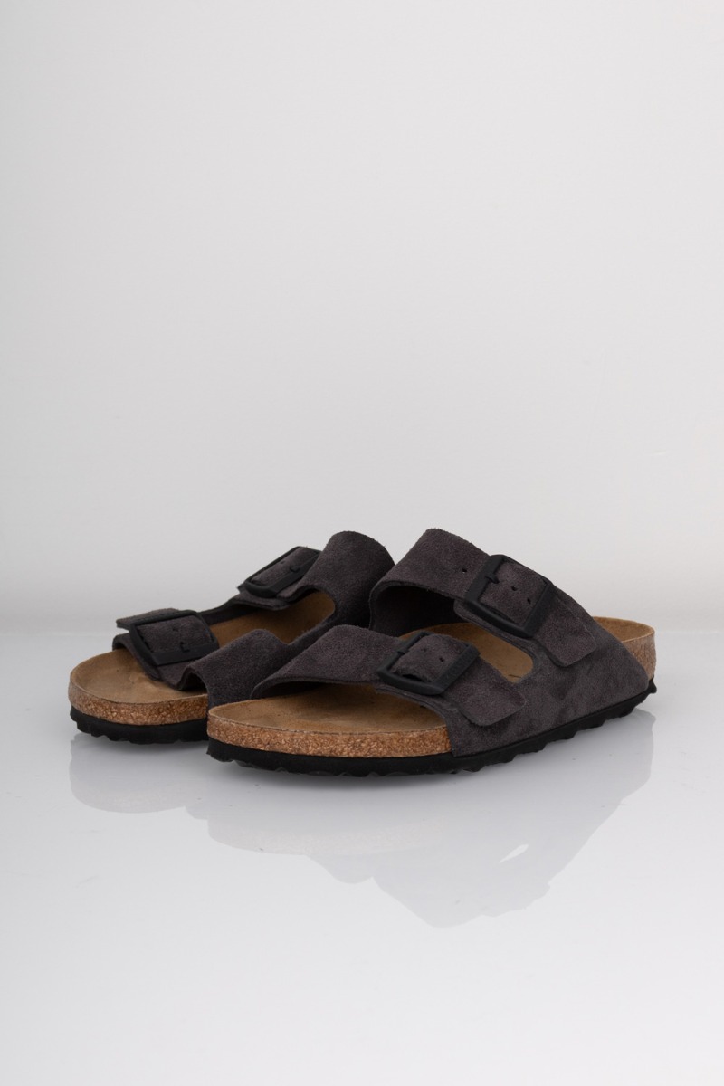 Sandal   Arizona Leve   Velvet Grey fra Birkenstock