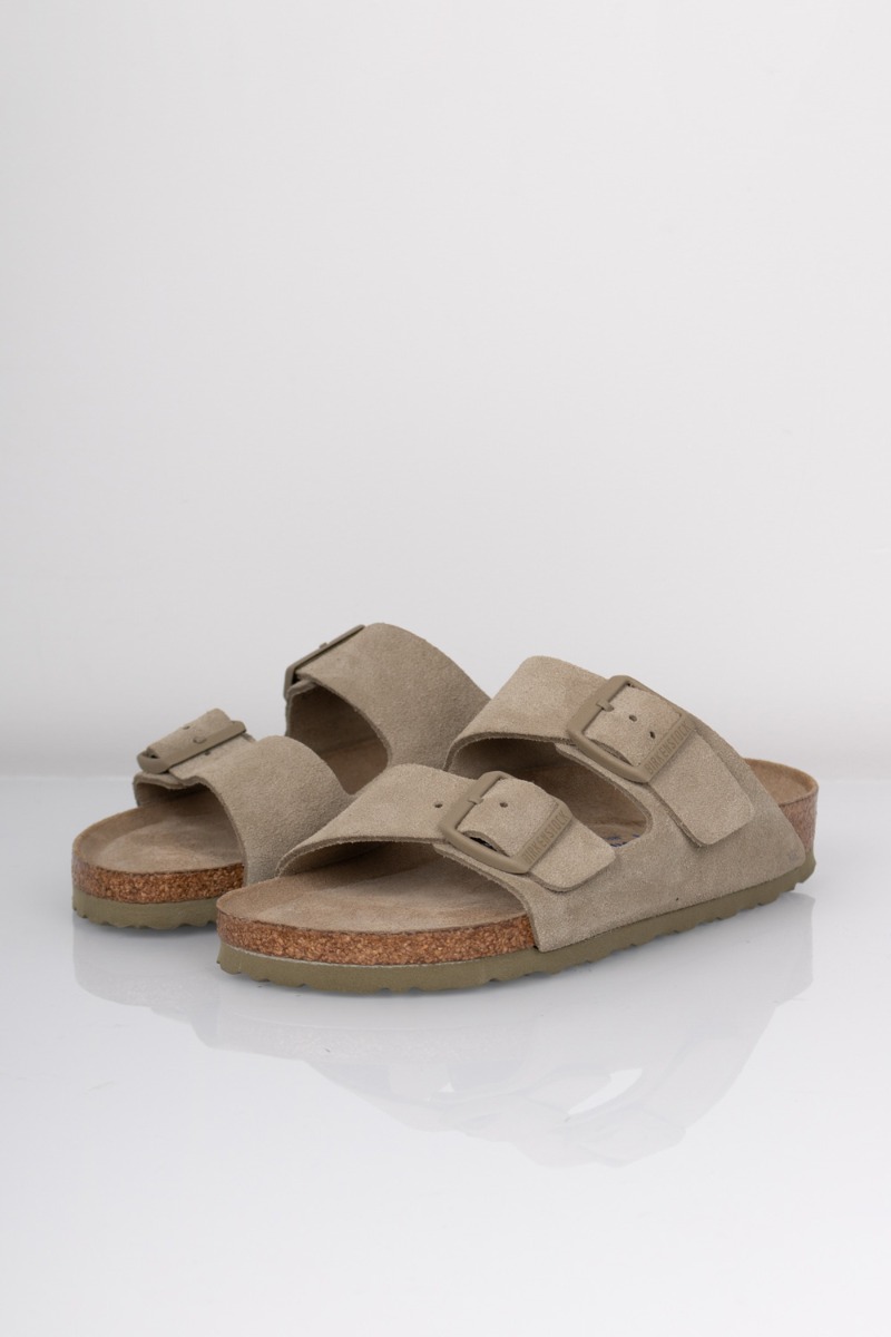 Sandal   Arizona Sfb Leve   Faded Khaki fra Birkenstock