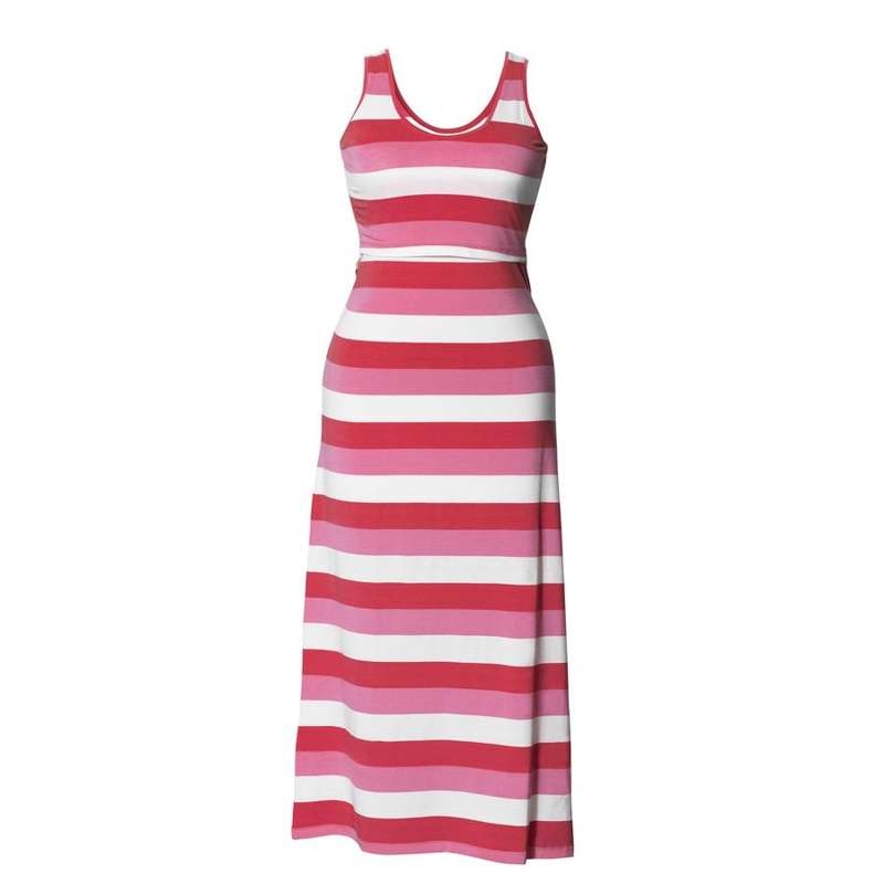 Amme  Og Ventekjole   Cameron   Multi Stripe Pink fra Boob
