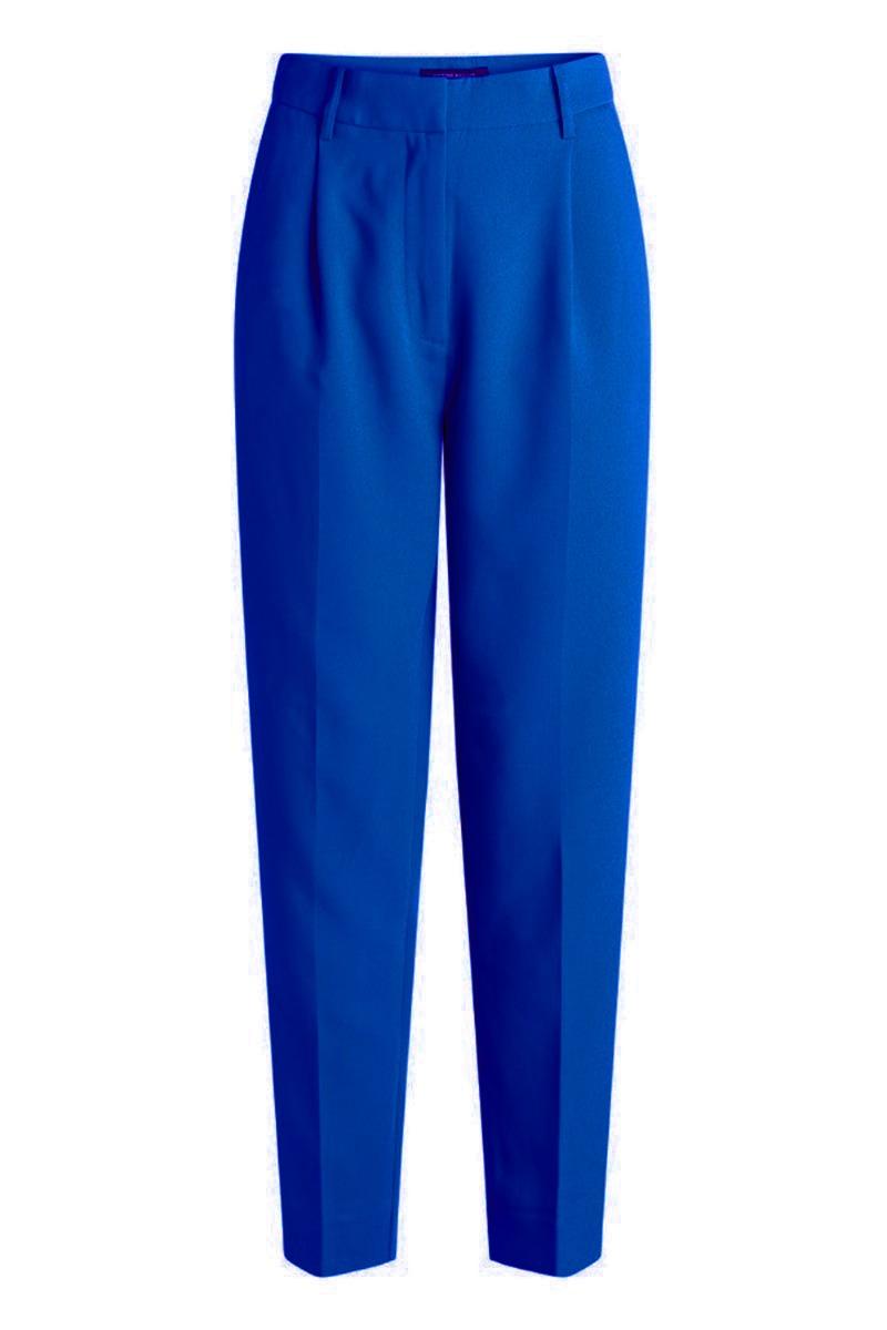X Lykke   Women Cindysus Ciry Pants   Royal Blue fra Bruuns Bazaar