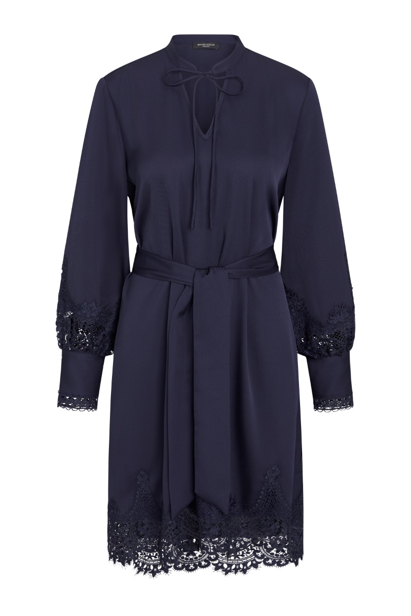 Kjole   Women Cedarsbbfelicia Dress   Navy fra Bruuns Bazaar