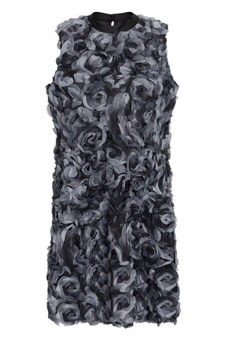 Kjole   Clarkiasbbchi Dress   Blue fra Bruuns Bazaar