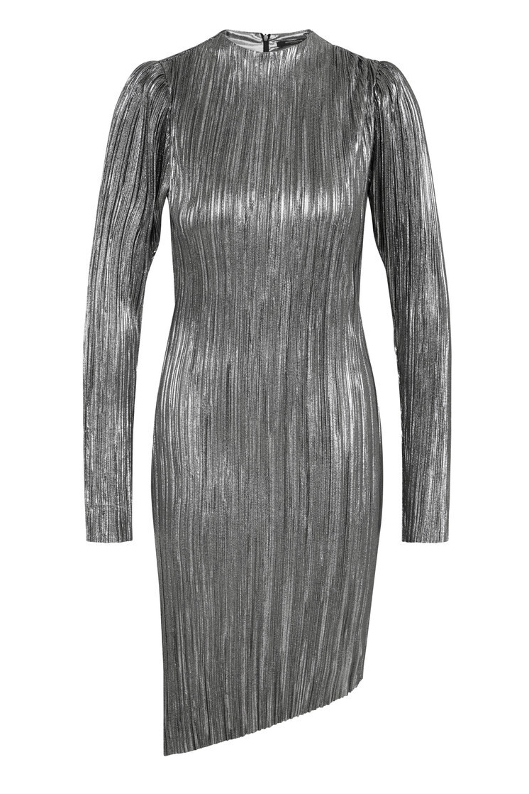 Kjole   Women Groundberrybbmaggie Dress   Black Silver fra Bruuns Bazaar