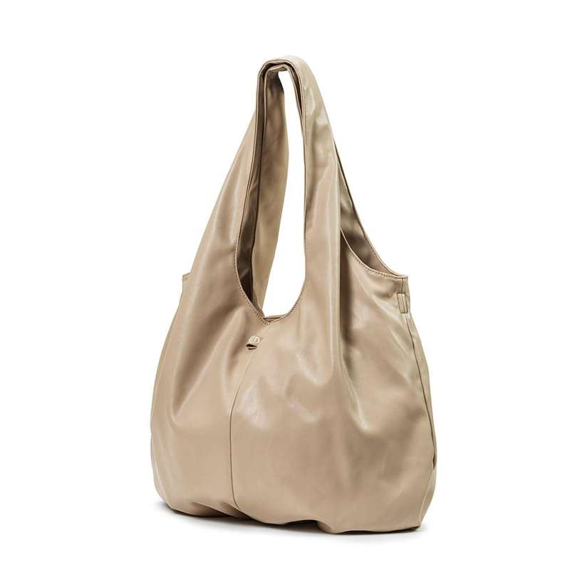 Pusletaske Draped Tote   Pure Khaki fra Elodie Details