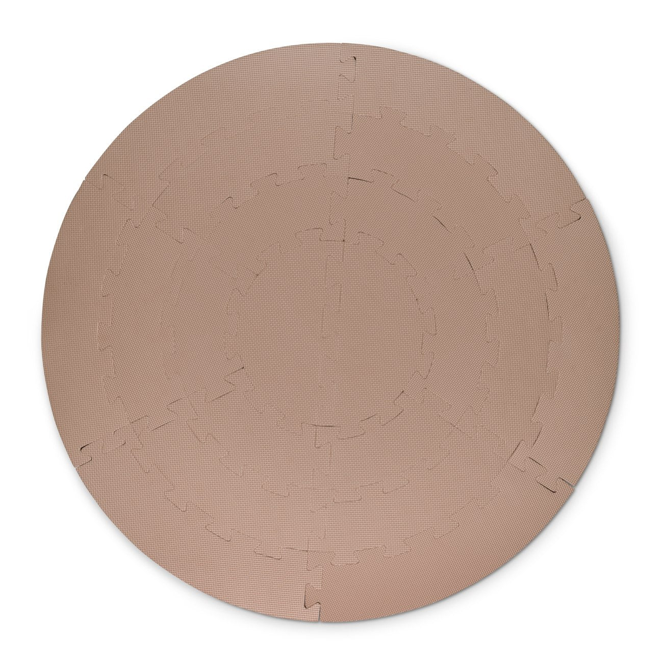 Skumgulv Cirkel   Light Brown fra That's Mine