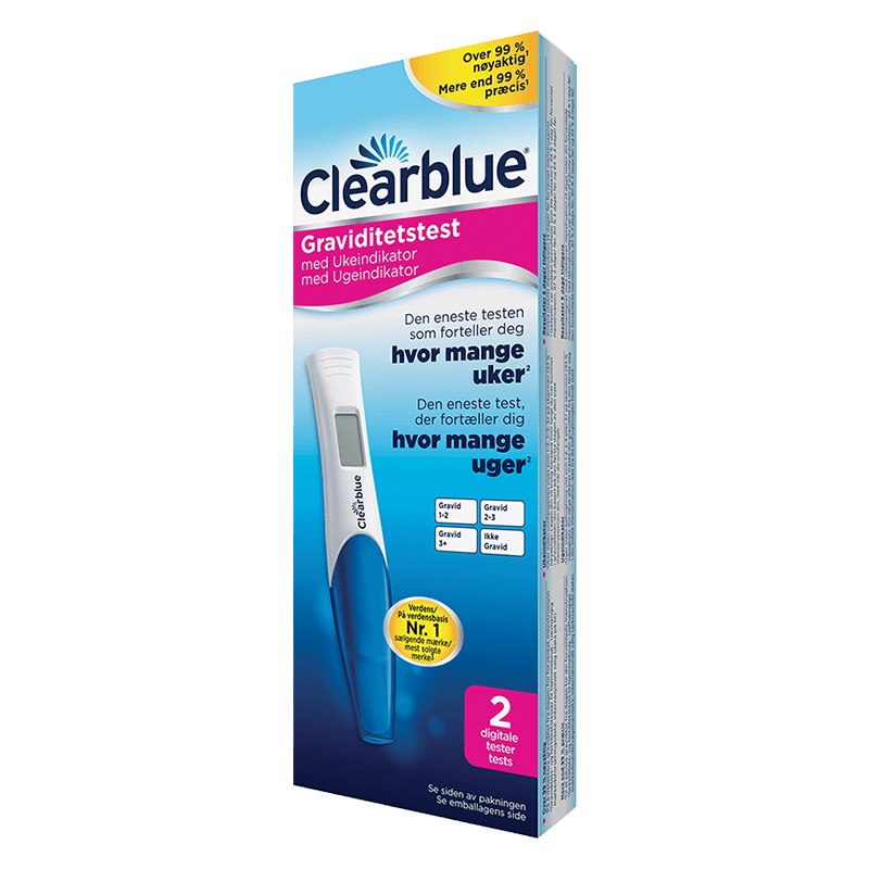 Clearblue Digital Graviditetstest Med Ugeindikator fra Babyplan