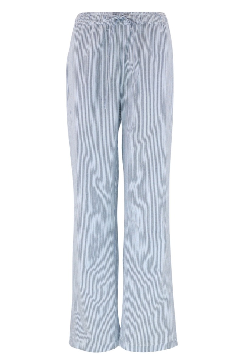 Bukser   Lis Small Stripe   Blue Stripe fra Continue