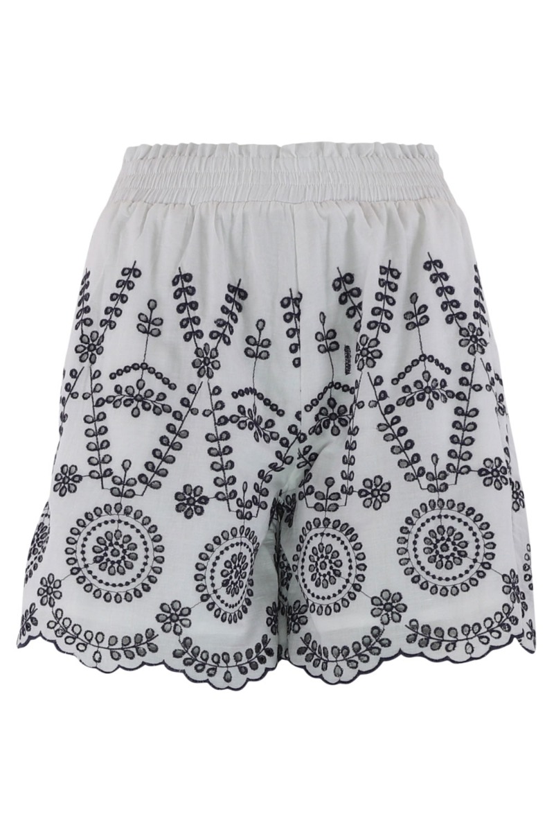 Shorts   Ea   White fra Continue