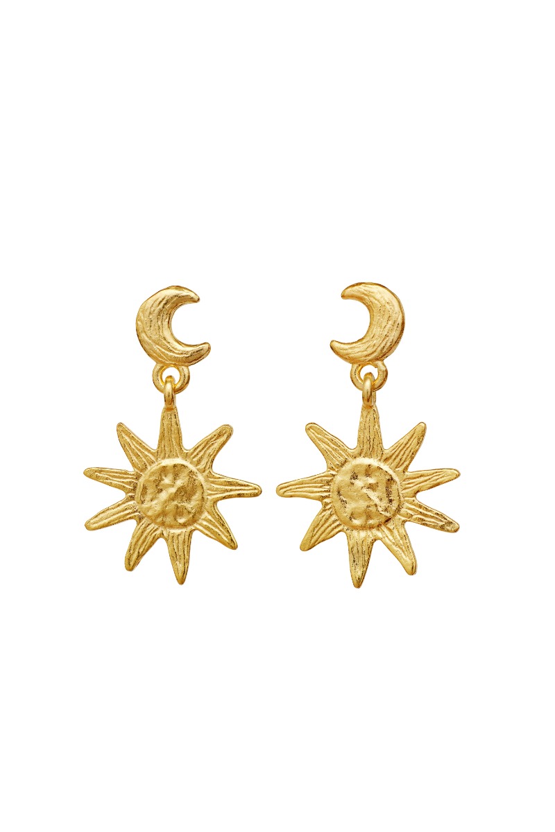 øreringe   Cyra Earrings   Guld fra Maanesten