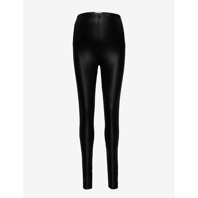 Mlnewtessa Jersey Hw Leggings Læderbuks fra Mamalicious