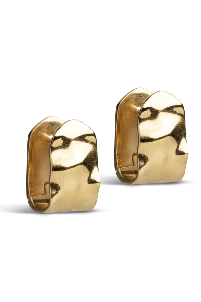 øreringe   Hoops, Ziva   Gold fra Enamel