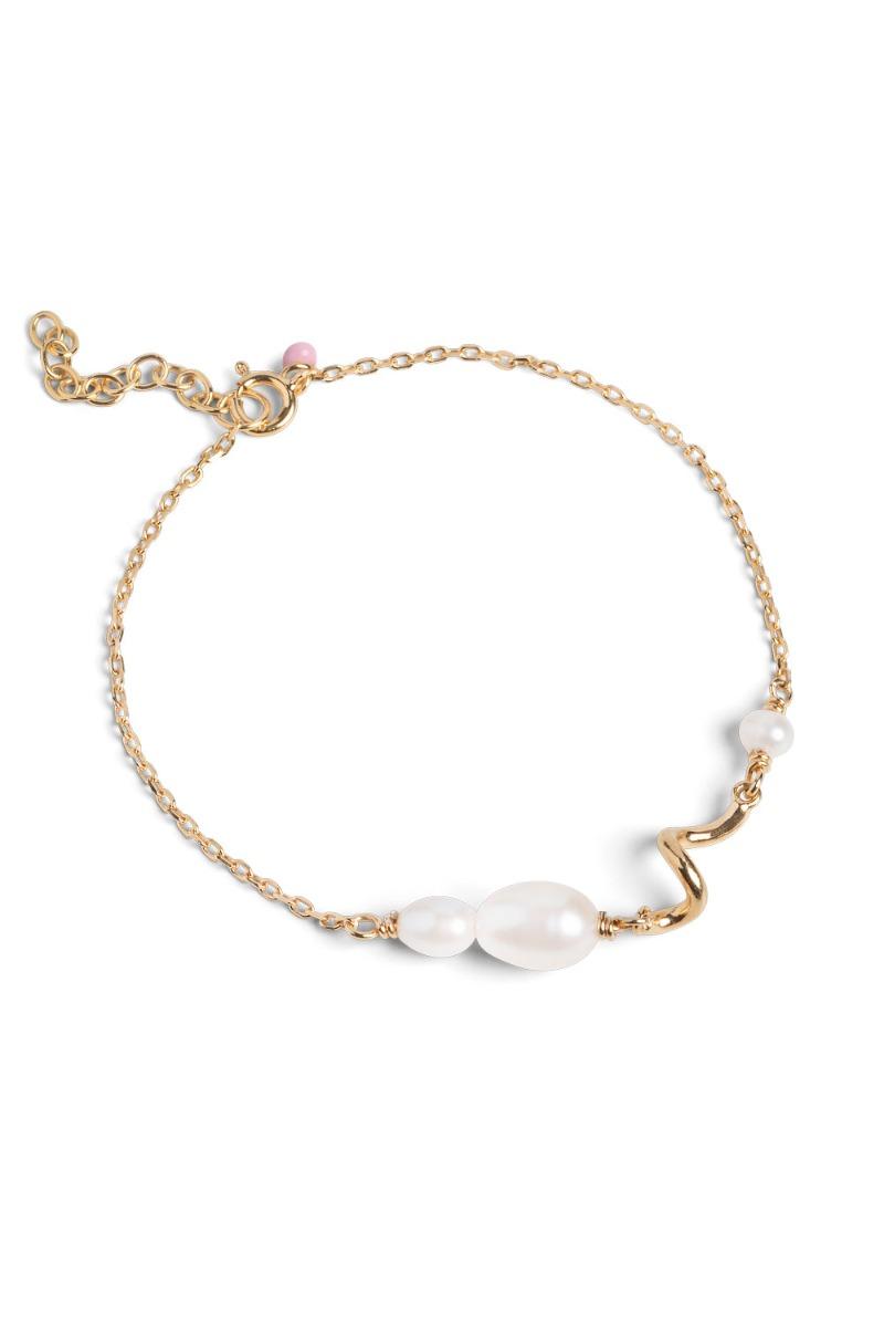â¤ï¸     Armbånd   Pearlie Twist Bracelet   Pearl fra Enamel