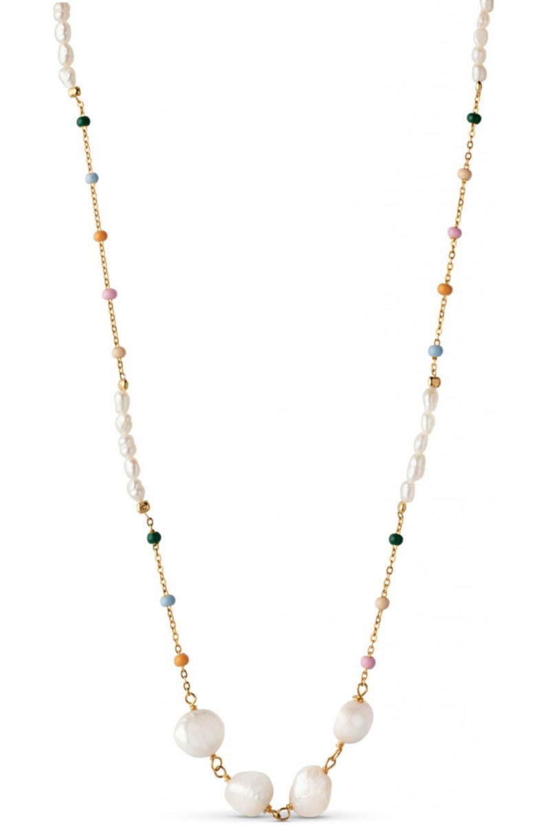 Halskæde Lola Perla Necklace Dreamy Pearl fra Enamel