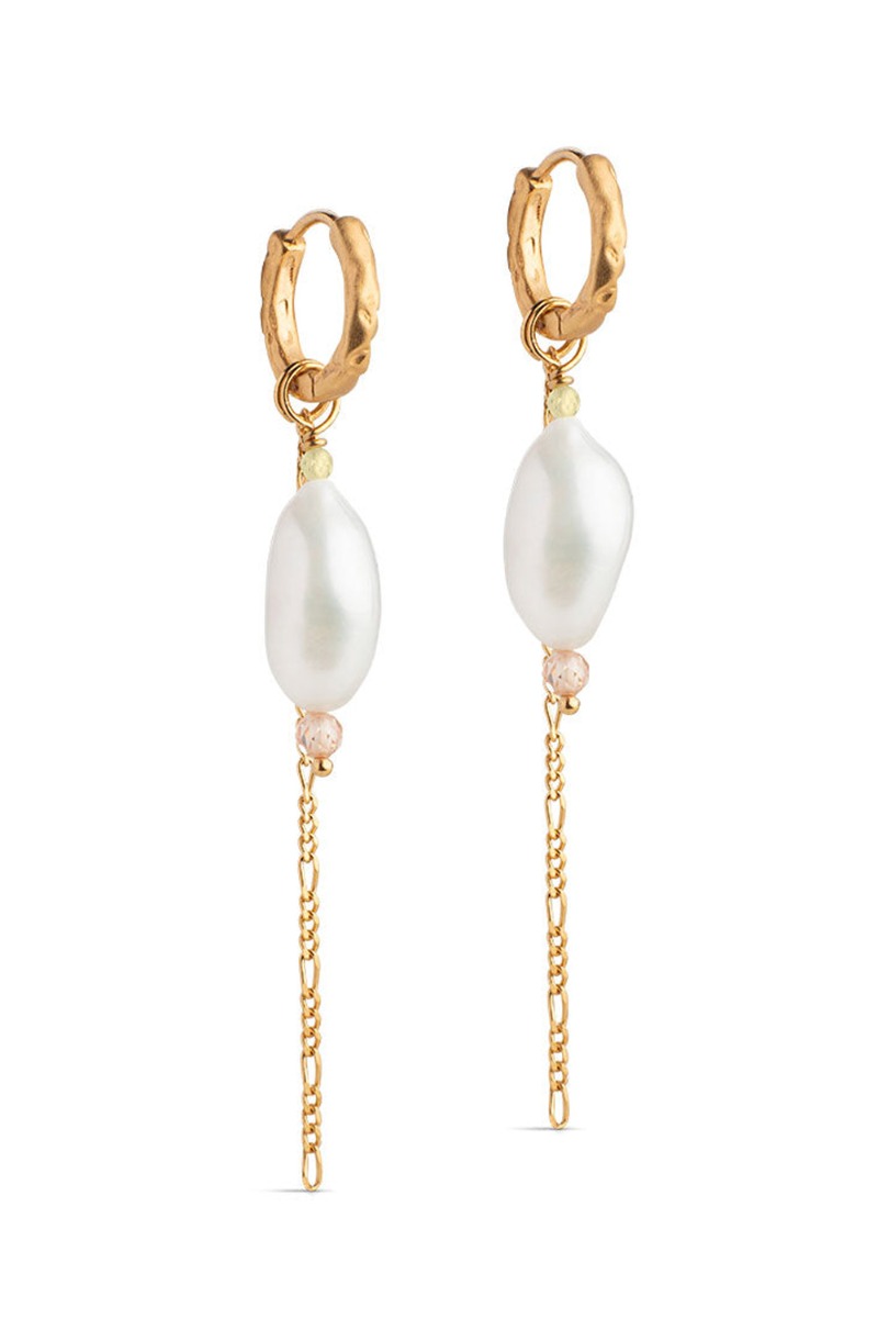 øreringe Earring Adeline Pearl fra Enamel