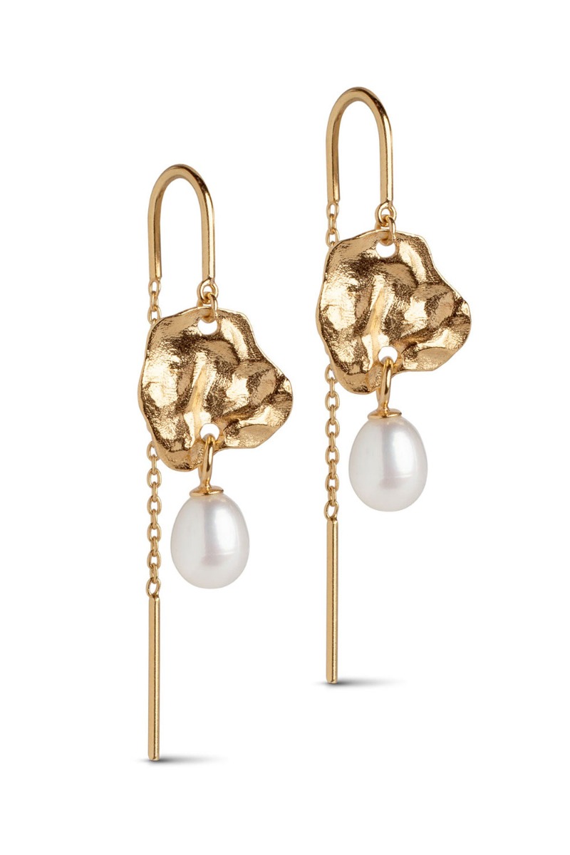 øreringe Earring Kai Pearl Pearls fra Enamel