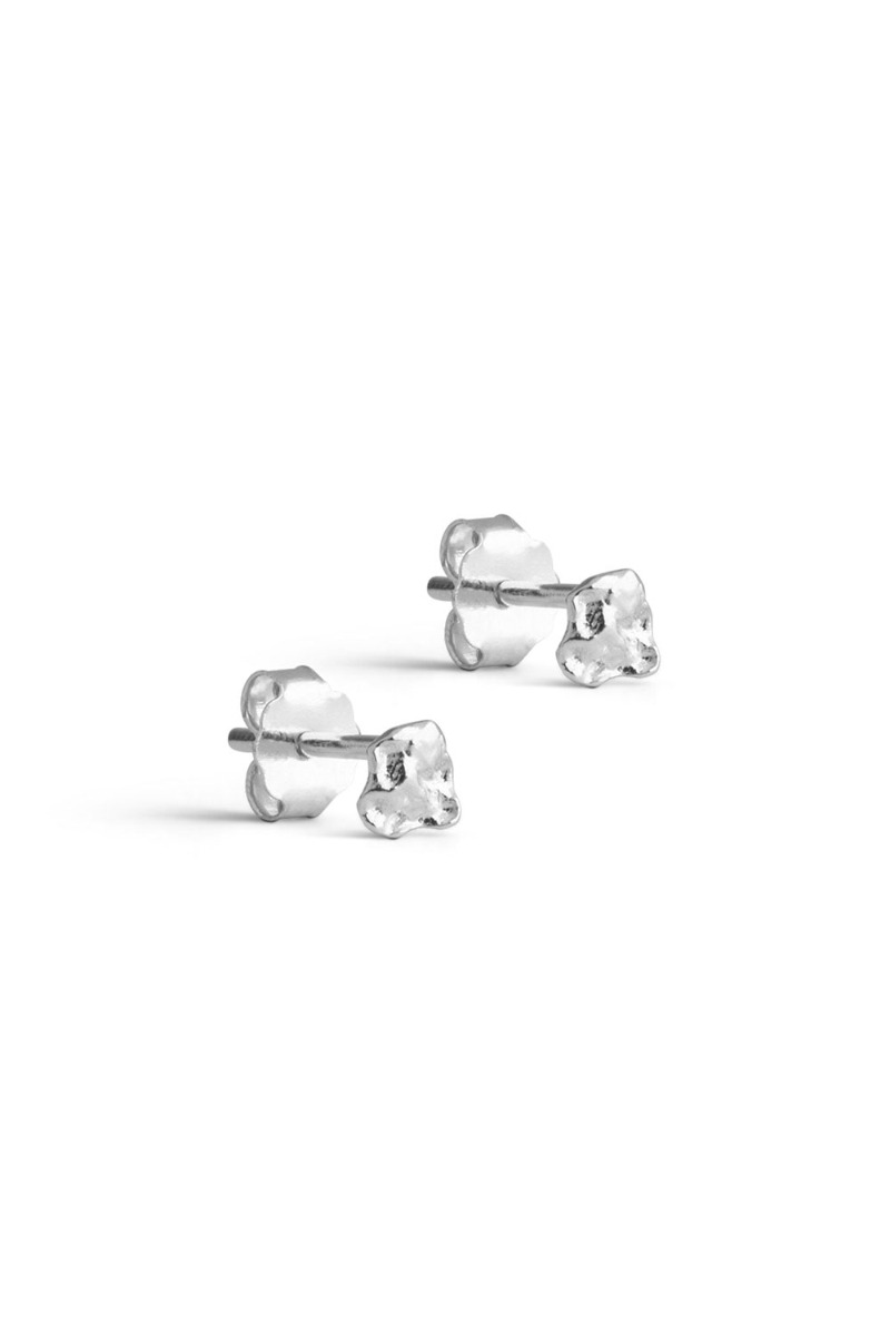 øreringe Rio Mini Studs Silver fra Enamel