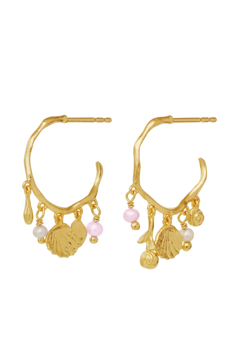 øreringe   Eve Earrings   Guld fra Maanesten