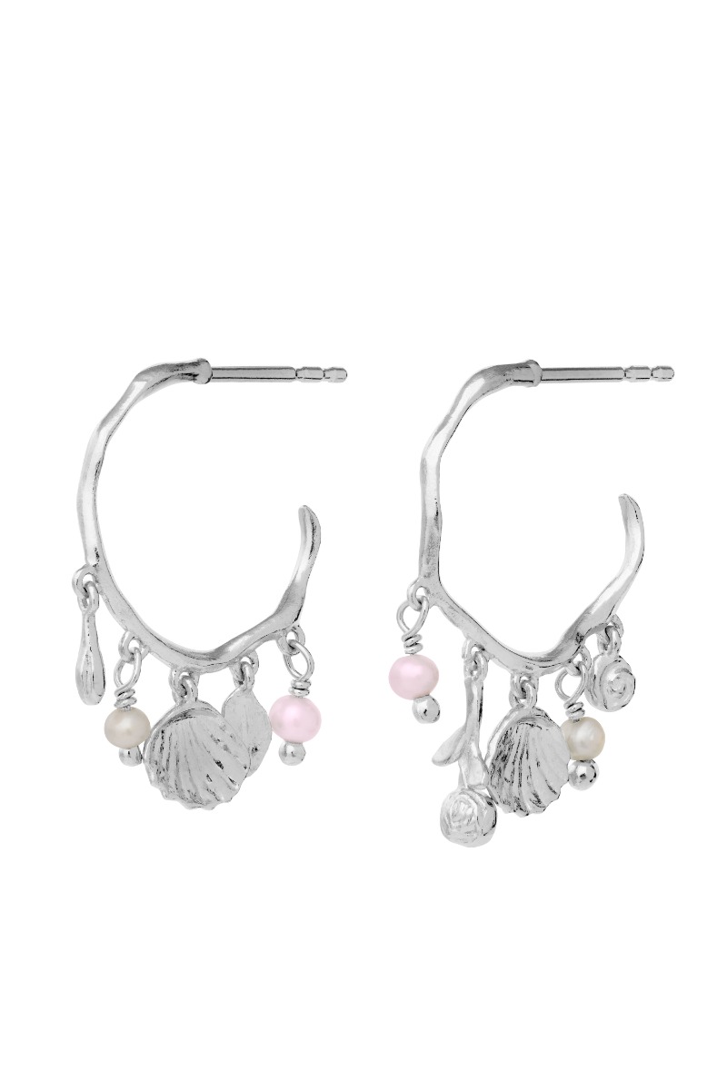 øreringe   Eve Earrings   Sølv fra Maanesten