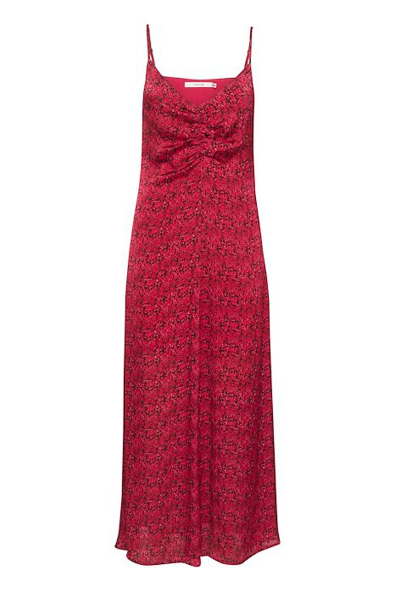 Kjole   Deepagz P Slip Dress   Pink Ditsy Flower fra Gestuz