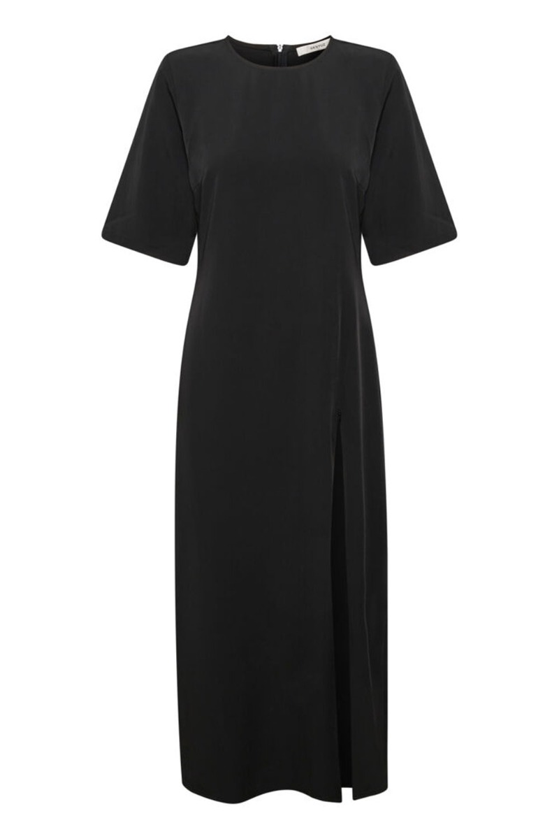 Kjole   Melbagz Long Dress   Black fra Gestuz