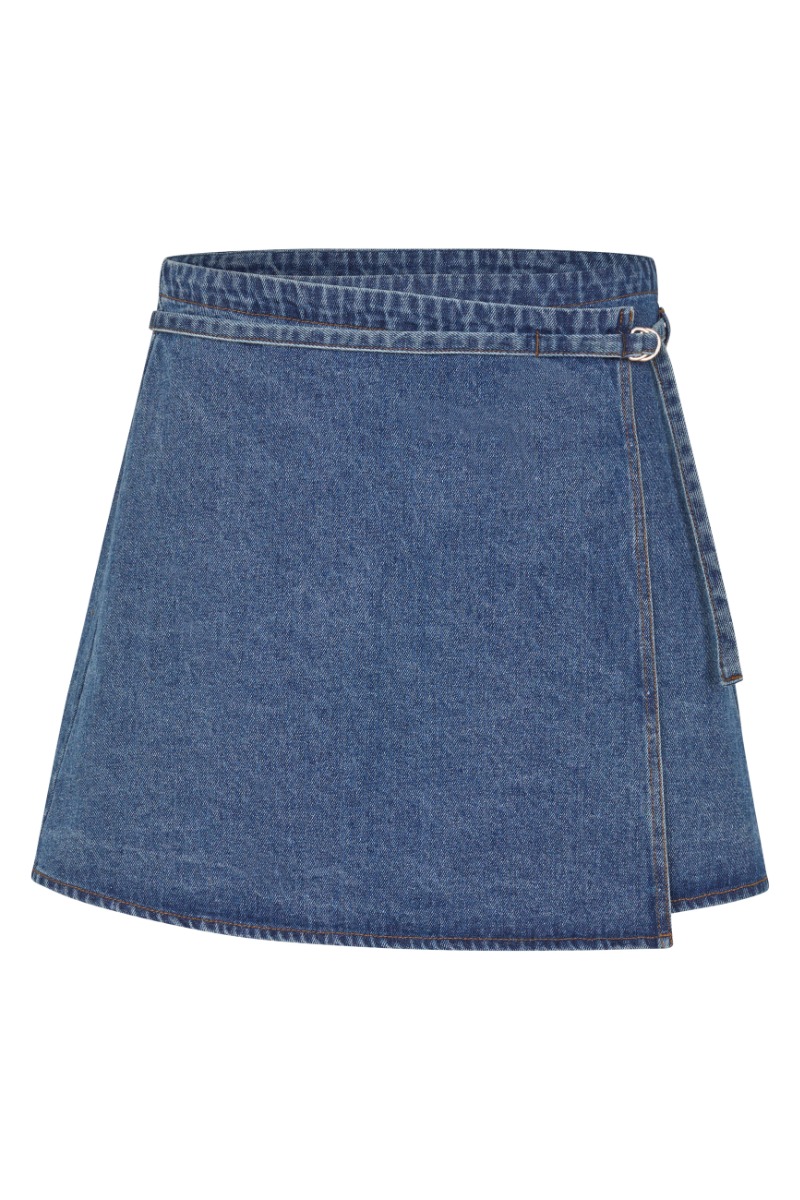 Nederdel   Caja B G   Vintage Blue Wash (levering Midt April) fra Global Funk