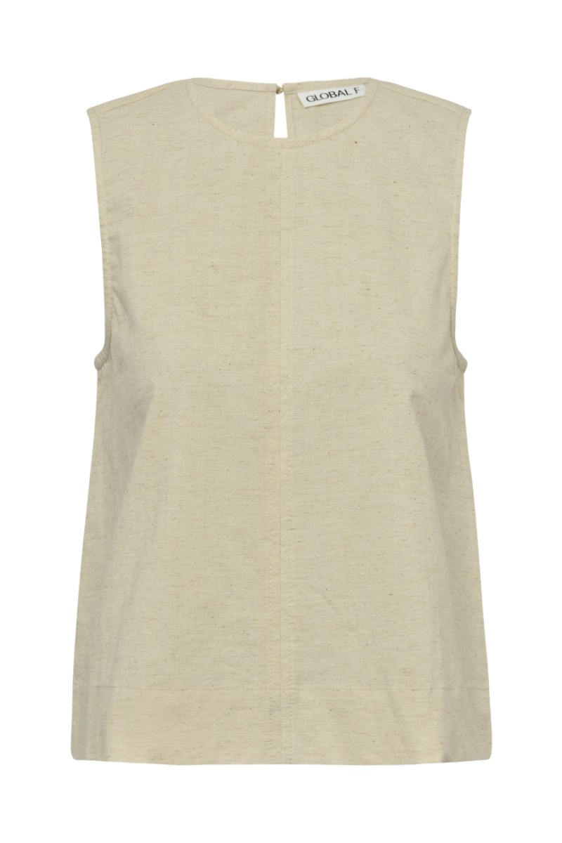 Rihne G   Natural Linen (levering Midt April) fra Global Funk