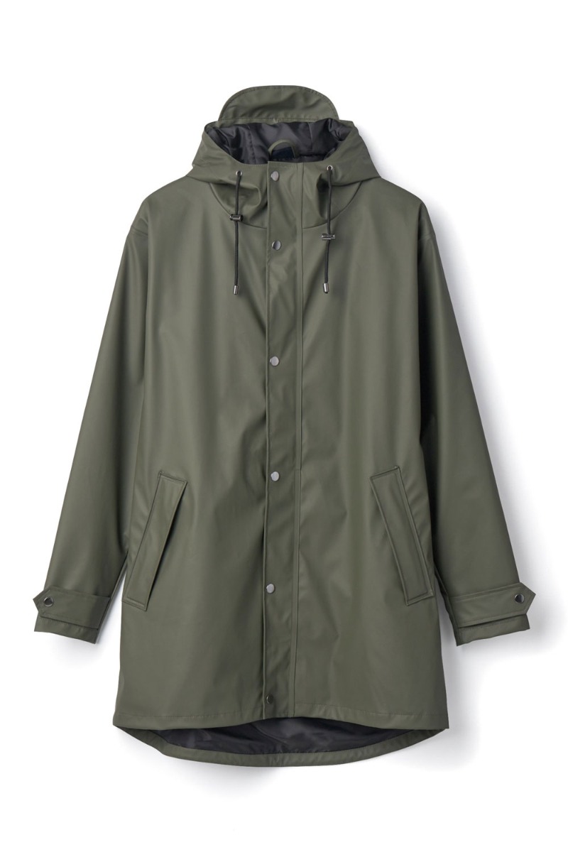 Jakke   Livø Rain Jacket   Army fra H2o