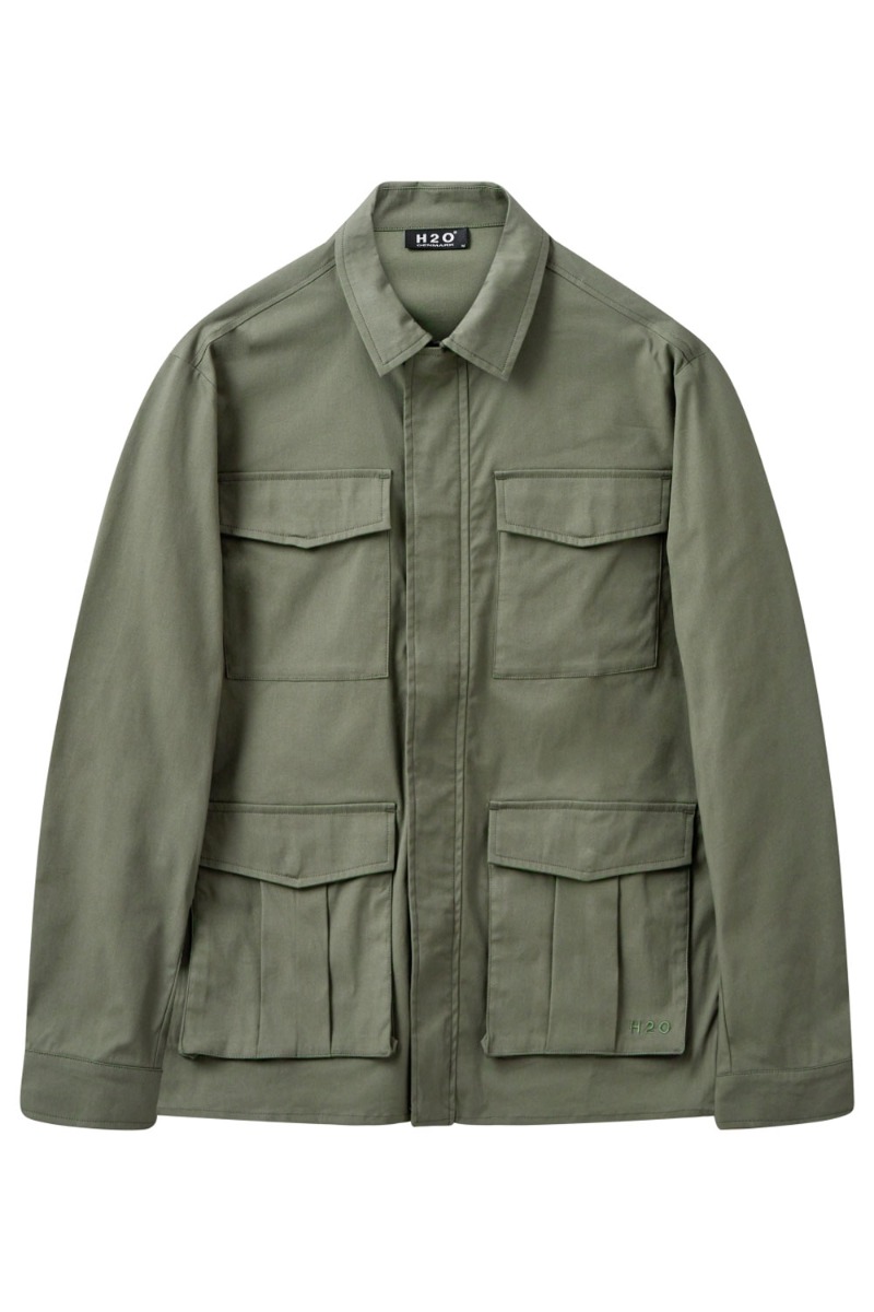 Jakke   Select Skalø Cargo Jacket   Thyme Army fra H2o