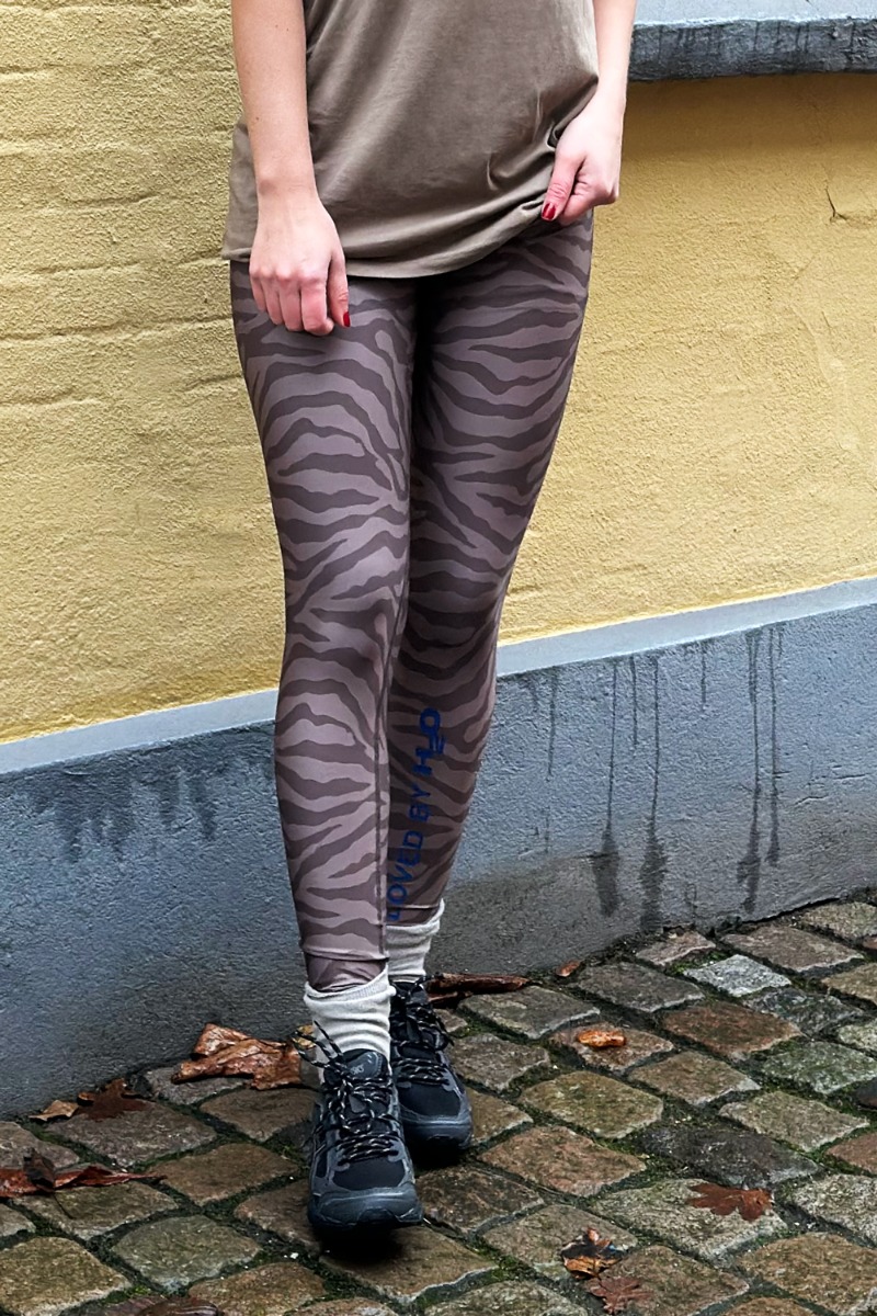 X Lykke   Leggings   Kerteminde Woman Tights   Dusty Oak Tiger fra H2o