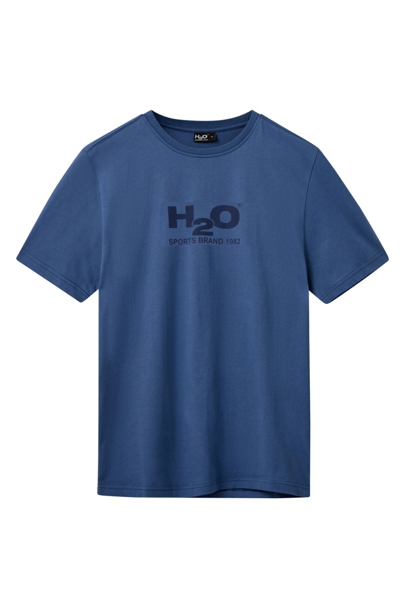 T Shirt   Logo Tee   Indigo Blue fra H2o