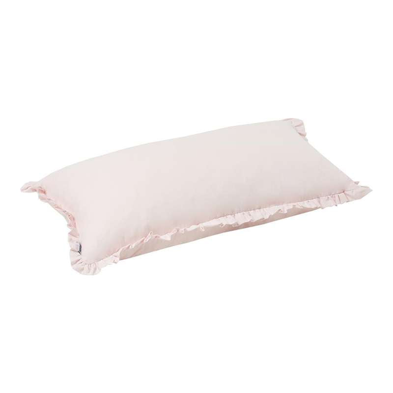 Aflang Pude M. Flæser   Winter Wonderland   Rosa fra Hoppekids