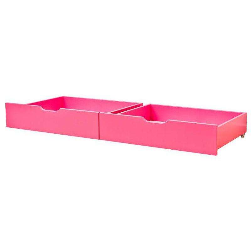 Eco Dream   My Color Skuffesæt På Hjul   2 Stk. (flere Størrelser)   Pink fra Hoppekids