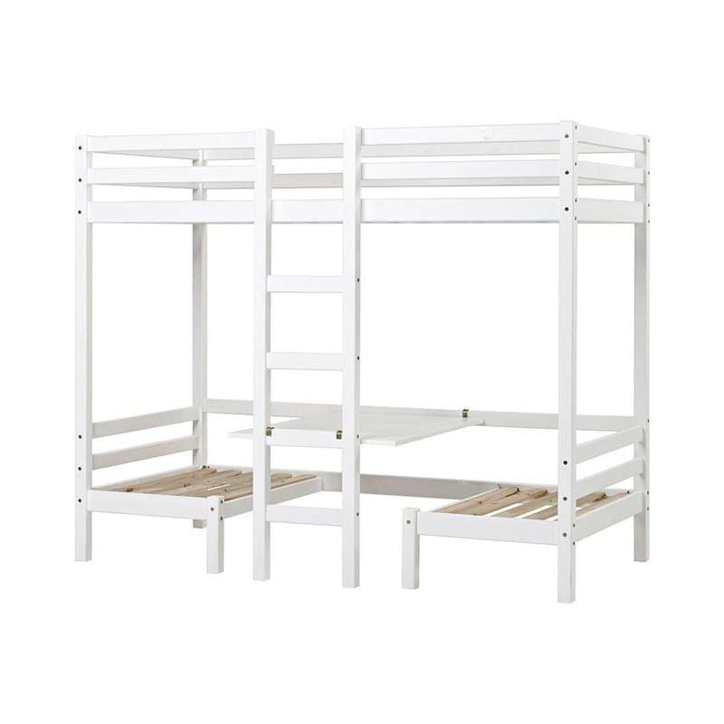 Jumboseng   90x200 Cm.   Hvid fra Hoppekids