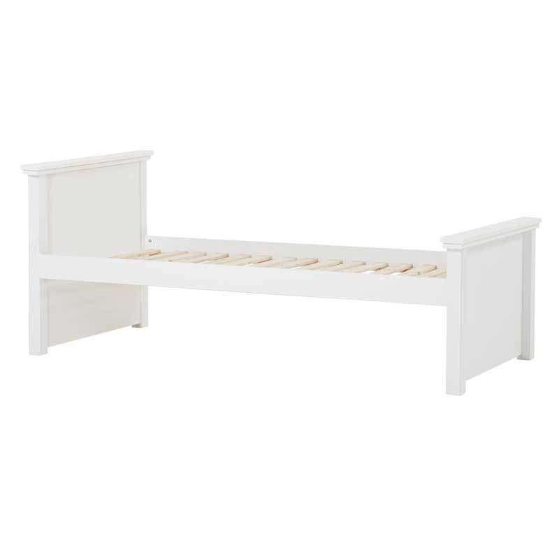 Maja Deluxe   Juniorseng   1 Høj Og 1 Mellem Gavl   90x200cm   Hvid fra Hoppekids