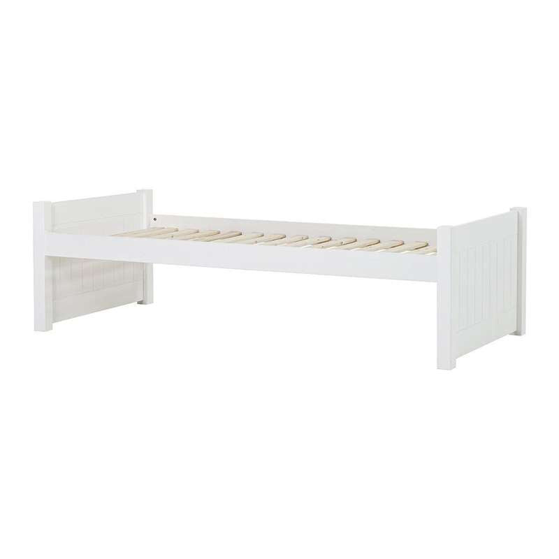 Noah Deluxe   Juniorseng   2 Mellem Gavle   90x200cm   Hvid fra Hoppekids