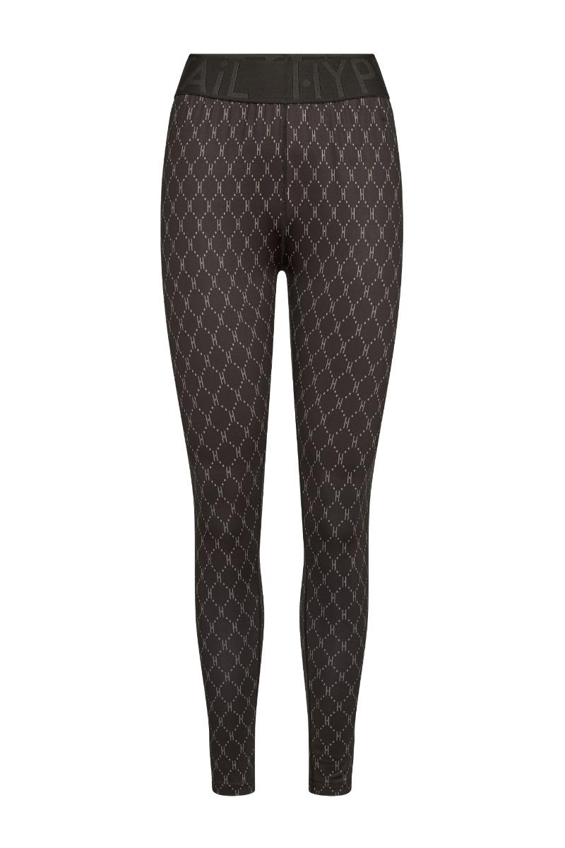 Leggings   Printed Leggings   Brun H Logo fra Hype The Detail