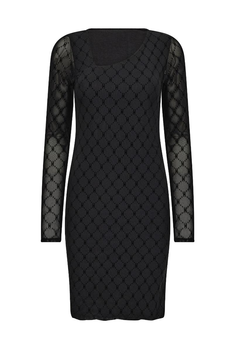 Kjole   Mesh Dress   Sort fra Hype The Detail