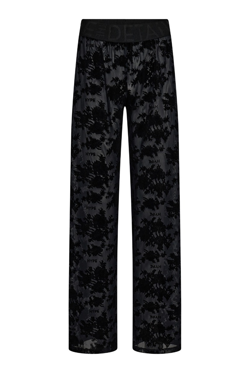 Leggings   Lace Legging   Sort fra Hype The Detail