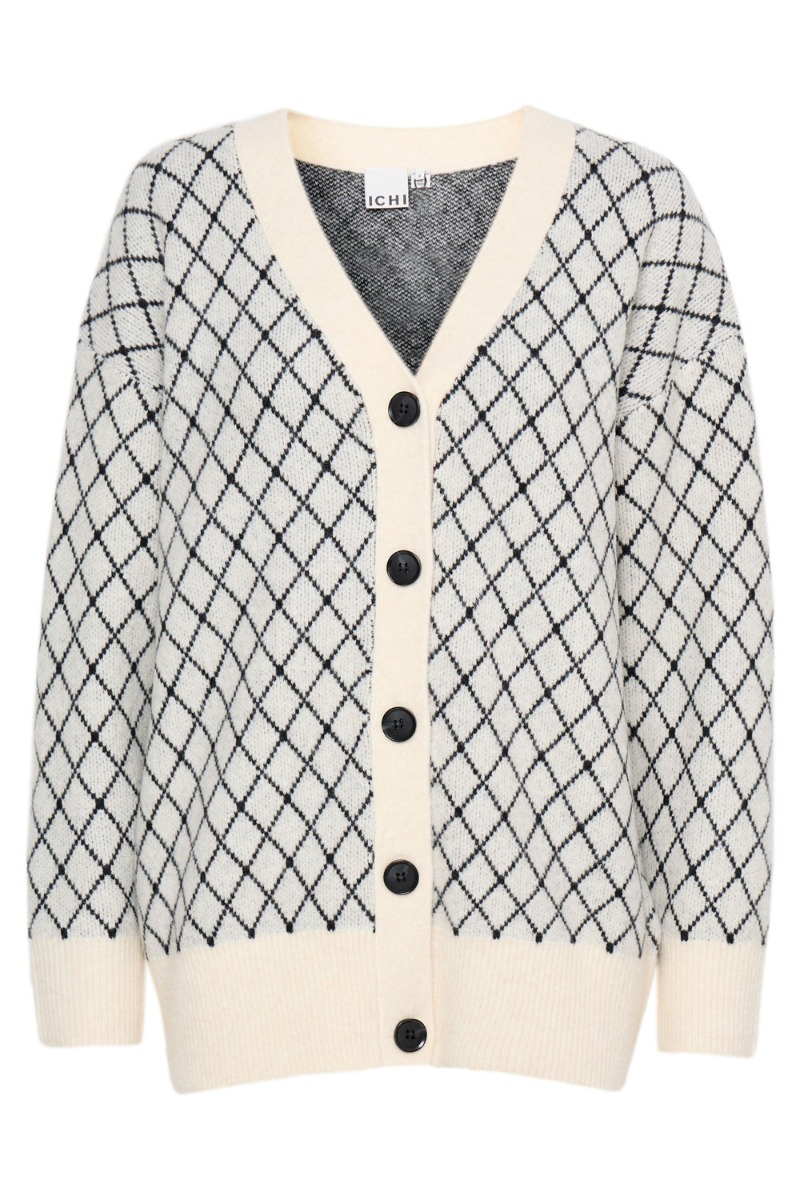 Cardigan   Ih Alvino Ca   Cloud Dancer fra Ichi