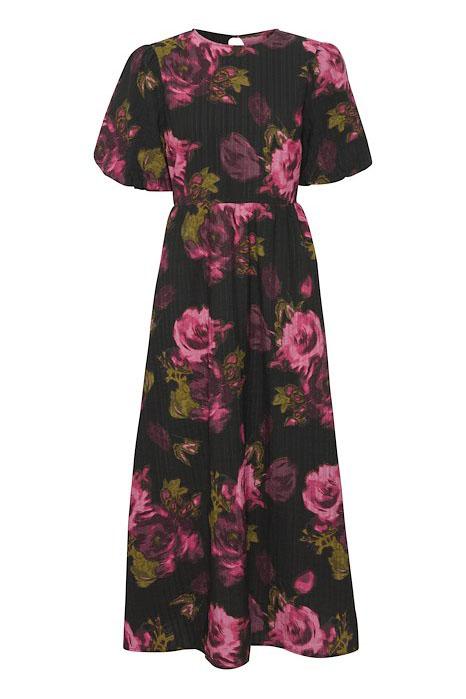 Kjole   Ih Felivo Dr   Fig Flower Aop fra Ichi